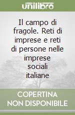 Il campo di fragole. Reti di imprese e reti di persone nelle imprese sociali italiane libro