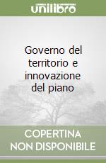 Governo del territorio e innovazione del piano libro