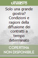 Solo una grande giostra? Condizioni e ragioni della diffusione dei contratti a tempo determinato libro