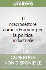 Il macrosettore come «Frame» per la politica industriale libro