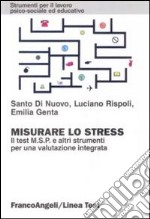 Misurare lo stress. Il test MSP e altri strumenti per una valutazione integrata libro