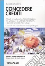 Concedere crediti. Come una banca si organizza per valutare il merito creditizio e gestire le crisi aziendali libro