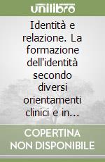 Identità e relazione. La formazione dell'identità secondo diversi orientamenti clinici e in differenti contesti libro