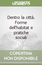 Dentro la città. Forme dell'habitat e pratiche sociali libro