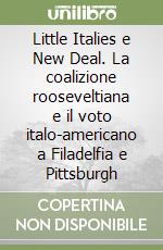 Little Italies e New Deal. La coalizione rooseveltiana e il voto italo-americano a Filadelfia e Pittsburgh libro