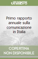 Primo rapporto annuale sulla comunicazione in Italia libro