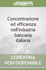 Concentrazione ed efficienza nell'industria bancaria italiana libro