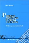 Perifrasi aspettuali in greco e in latino. Origini e grammaticalizzazioni libro