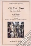 Milano 2003. Rapporto sulla città libro