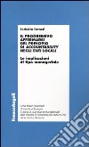 Il progressivo affermarsi del principio di accountability negli locali. Le implicazioni di tipo manageriale libro