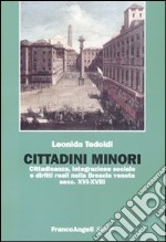 Cittadini minori. Cittadinanza, integrazione sociale e diritti reali nella Brescia veneta (secc. XVI-XVIII) libro