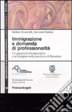 Immigrazione e domanda di professionalità. Un approccio interpretativo e un'indagine nella provincia di Macerata libro