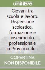 Giovani tra scuola e lavoro. Dispersione scolastica, formazione e inserimento professionale in Provincia di Pescara libro