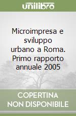 Microimpresa e sviluppo urbano a Roma. Primo rapporto annuale 2005