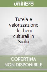 Tutela e valorizzazione dei beni culturali in Sicilia libro