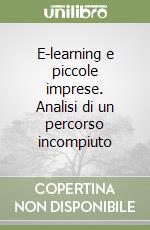 E-learning e piccole imprese. Analisi di un percorso incompiuto libro