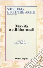 Disabilità e politiche sociali libro