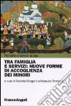 Tra famiglia e servizi: nuove forme di accoglienza dei minori libro