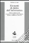 Elementi di diritto dell'informatica libro