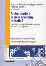 A che punto è la new economy in Italia? L'evoluzione digitale nelle risposte dei suoi protagonisti libro