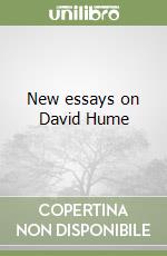 New essays on David Hume