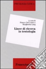 Linee di ricerca in testologia libro