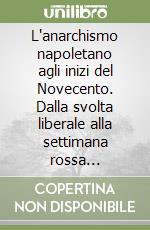 L'anarchismo napoletano agli inizi del Novecento. Dalla svolta liberale alla settimana rossa (1901-1914) libro