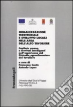 Organizzazione territoriale e sviluppo locale nell'area dell'alto Tavoliere libro