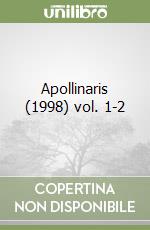 Apollinaris (1998) vol. 1-2 libro
