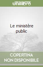 Le ministère public libro