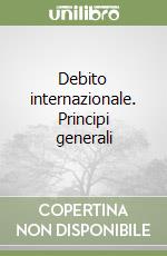 Debito internazionale. Principi generali