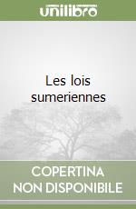 Les lois sumeriennes libro