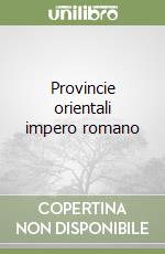 Provincie orientali impero romano libro