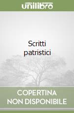 Scritti patristici libro