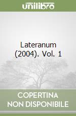 Lateranum (2004). Vol. 1 libro