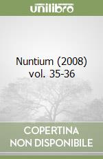 Nuntium (2008) vol. 35-36