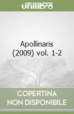 Apollinaris (2009) vol. 1-2 libro