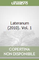 Lateranum (2010). Vol. 1 libro