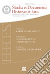 Studia et documenta historiae et iuris (2018). Vol. 84 libro
