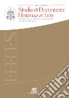 Studia et documenta historiae et iuris (2020). Vol. 86 libro