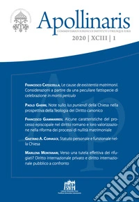 Apollinaris (2020). Vol. 1