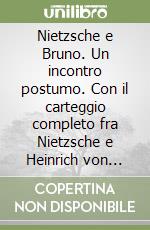 Nietzsche e Bruno. Un incontro postumo. Con il carteggio completo fra Nietzsche e Heinrich von Stein (1882-1885)