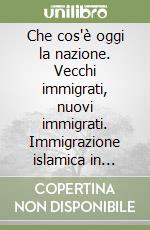 Che cos'è oggi la nazione. Vecchi immigrati, nuovi immigrati. Immigrazione islamica in Francia libro