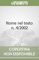 Nome nel testo n. 4/2002 libro