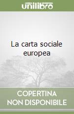 La carta sociale europea