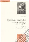 Questioni omeriche. Sulle allegorie di Omero in merito agli dei. Testo greco a fronte libro