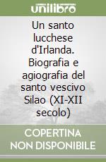 Un santo lucchese d'Irlanda. Biografia e agiografia del santo vescivo Silao (XI-XII secolo) libro