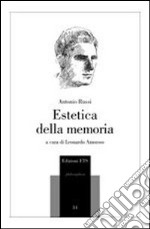 Estetica della memoria libro