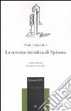 La Scienza intuitiva di Spinoza libro