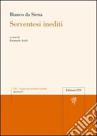 Serventesi inediti